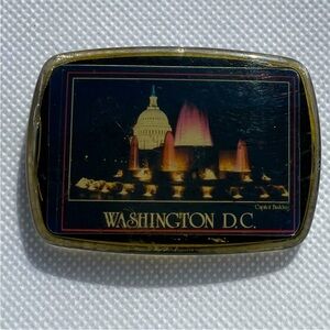 Washington D.C. Souvenir Vintage Acrylic Magnet